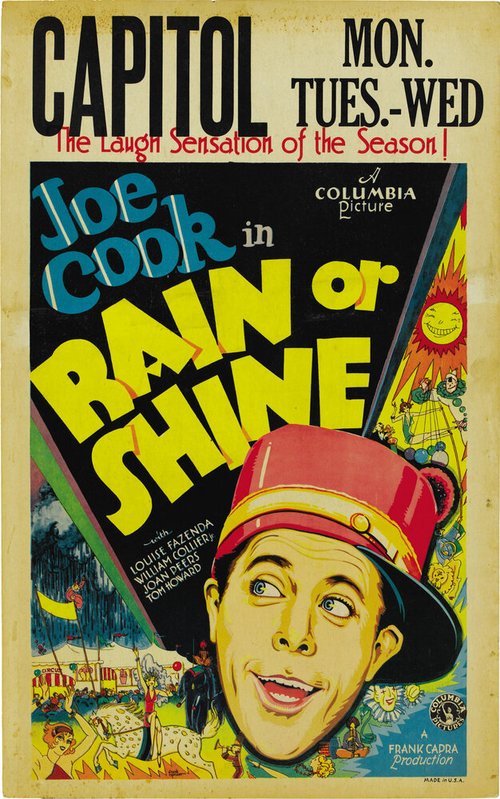 Обложка (Постер) И в дождь, и в зной / Rain or Shine (1930) SATRip