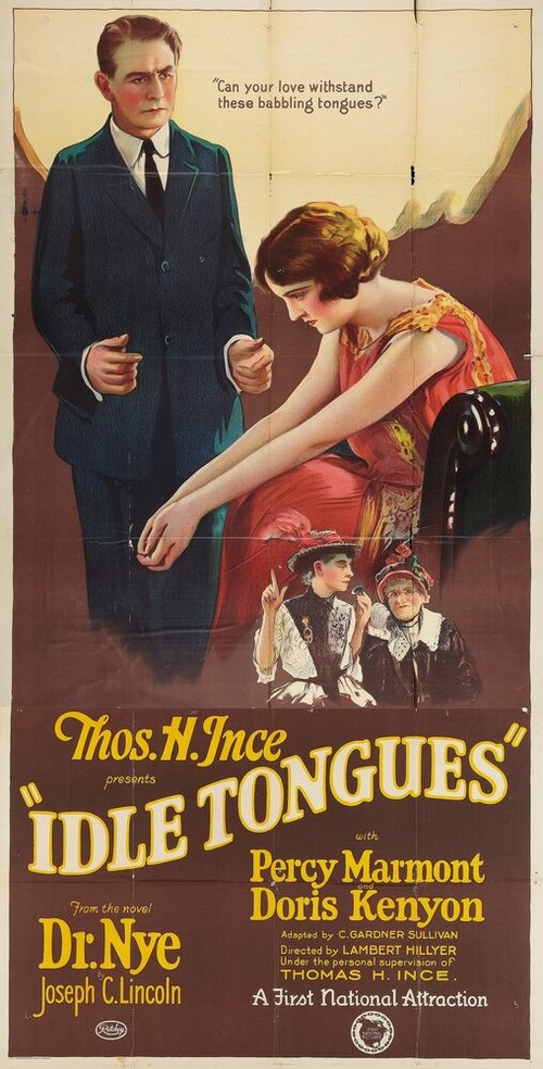 Обложка (Постер) Idle Tongues (1924) SATRip