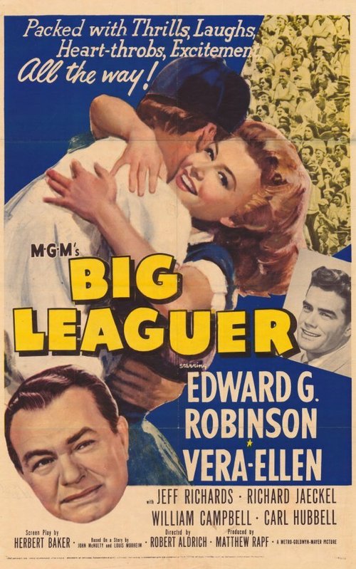 Обложка (Постер) Игрок большой лиги / Big Leaguer (1953) SATRip Обложка (Постер) Игрок большой лиги / Big Leaguer (1953) SATRip