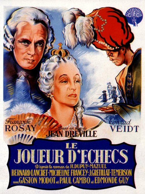 Обложка (Постер) Игрок в шахматы / Le joueur d'échecs (1938) SATRip Обложка (Постер) Игрок в шахматы / Le joueur d'échecs (1938) SATRip