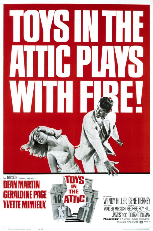 Обложка (Постер) Игрушки на чердаке / Toys in the Attic (1963) SATRip Обложка (Постер) Игрушки на чердаке / Toys in the Attic (1963) SATRip