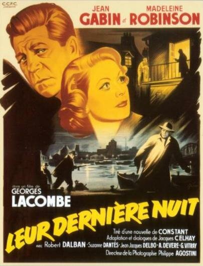 Обложка (Постер) Их последняя ночь / Leur dernière nuit (1953) SATRip Обложка (Постер) Их последняя ночь / Leur dernière nuit (1953) SATRip