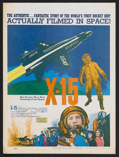 Обложка (Постер) Икс 15 / X-15 (1961) SATRip Обложка (Постер) Икс 15 / X-15 (1961) SATRip