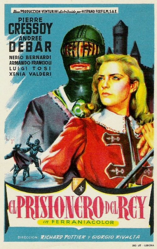 Обложка (Постер) Il prigioniero del re (1954) SATRip