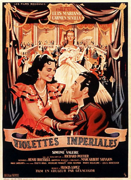 Обложка (Постер) Императорские фиалки / Violetas imperiales (1952) SATRip Обложка (Постер) Императорские фиалки / Violetas imperiales (1952) SATRip