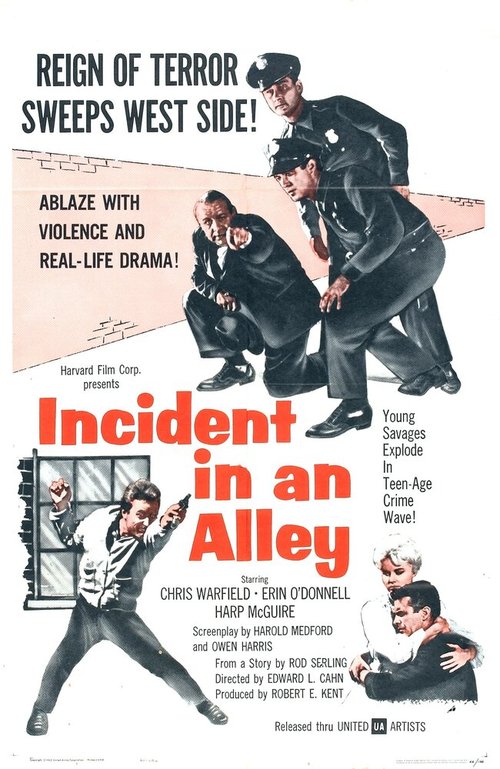 Обложка (Постер) Incident in an Alley (1962) SATRip Обложка (Постер) Incident in an Alley (1962) SATRip