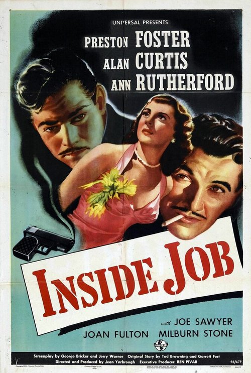 Обложка (Постер) Inside Job (1946) SATRip Обложка (Постер) Inside Job (1946) SATRip