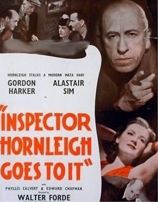 Обложка (Постер) Inspector Hornleigh Goes to It (1941) SATRip