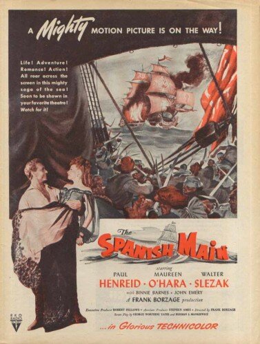Обложка (Постер) Испанские морские владения / The Spanish Main (1945) SATRip Обложка (Постер) Испанские морские владения / The Spanish Main (1945) SATRip