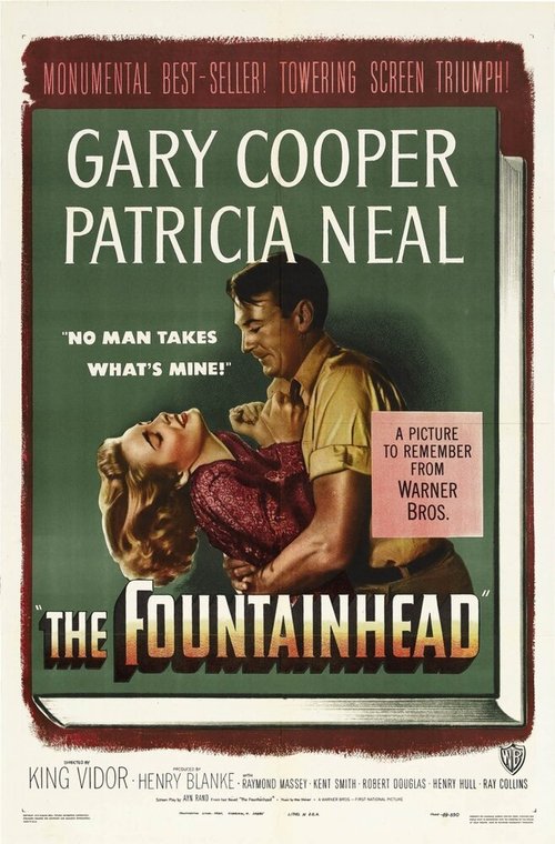 Обложка (Постер) Источник / The Fountainhead (1949) SATRip Обложка (Постер) Источник / The Fountainhead (1949) SATRip