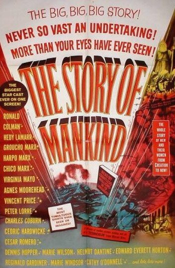 Обложка (Постер) История человечества / The Story of Mankind (1957) SATRip