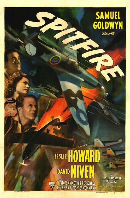 Обложка (Постер) История истребителя Спитфайер / The First of the Few (1942) SATRip Обложка (Постер) История истребителя Спитфайер / The First of the Few (1942) SATRip