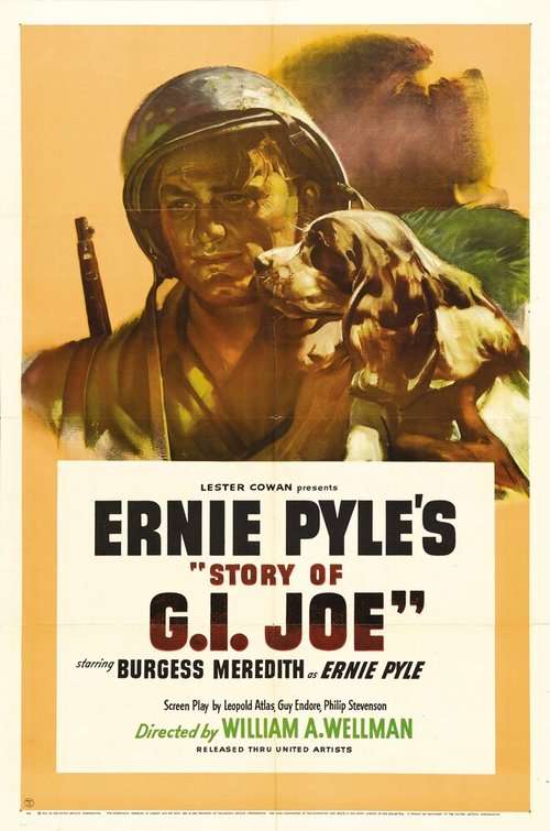 Обложка (Постер) История рядового Джо / Story of G.I. Joe (1945) SATRip Обложка (Постер) История рядового Джо / Story of G.I. Joe (1945) SATRip