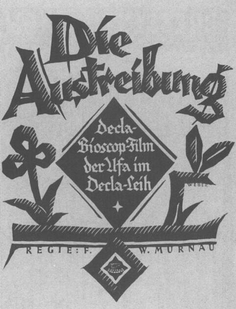 Обложка (Постер) Изгнание / Die Austreibung (1923) SATRip