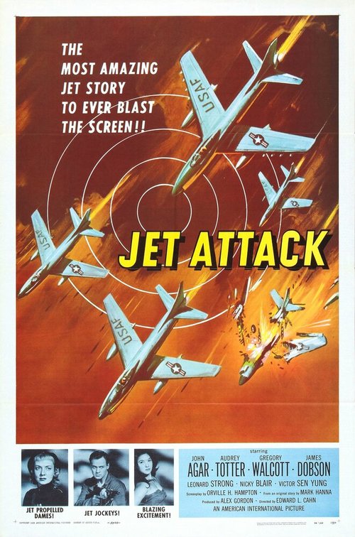 Обложка (Постер) Jet Attack (1958) SATRip Обложка (Постер) Jet Attack (1958) SATRip