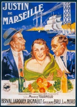 Обложка (Постер) Justin de Marseille (1934) SATRip