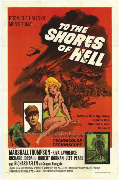 Обложка (Постер) К берегам ада / To the Shores of Hell (1966) SATRip Обложка (Постер) К берегам ада / To the Shores of Hell (1966) SATRip
