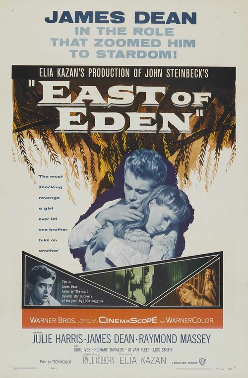 Обложка (Постер) К востоку от рая / East of Eden (1955) SATRip Обложка (Постер) К востоку от рая / East of Eden (1955) SATRip