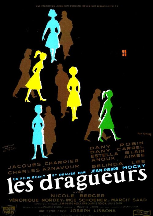 Обложка (Постер) Кадрящие / Les dragueurs (1959) SATRip