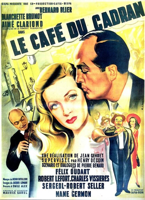 Обложка (Постер) Кафе Кадран / Le café du cadran (1947) SATRip Обложка (Постер) Кафе Кадран / Le café du cadran (1947) SATRip