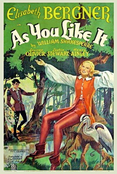 Обложка (Постер) Как вам это понравится / As You Like It (1936) SATRip