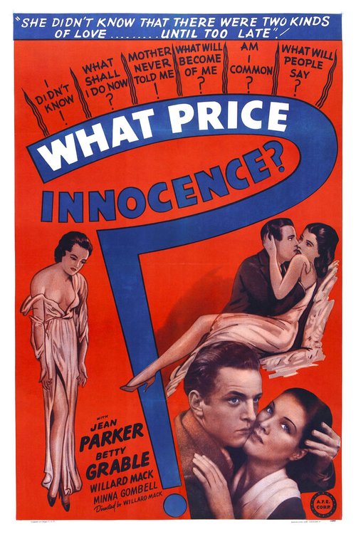 Обложка (Постер) Какова цена невинности? / What Price Innocence? (1933) SATRip