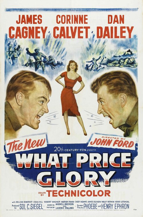 Обложка (Постер) Какова цена славы / What Price Glory (1952) SATRip Обложка (Постер) Какова цена славы / What Price Glory (1952) SATRip