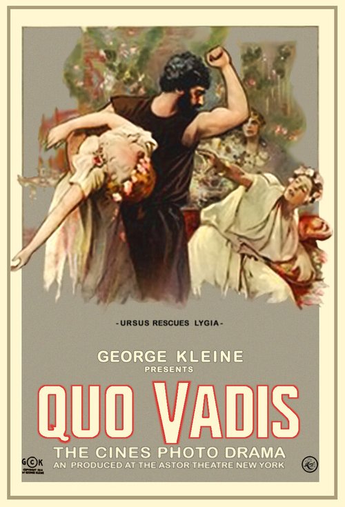 Обложка (Постер) Камо грядеши? / Quo Vadis? (1913) SATRip Обложка (Постер) Камо грядеши? / Quo Vadis? (1913) SATRip