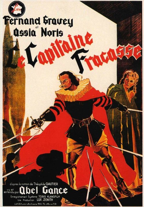 Обложка (Постер) Капитан Фракасс / Le capitaine Fracasse (1943) SATRip Обложка (Постер) Капитан Фракасс / Le capitaine Fracasse (1943) SATRip