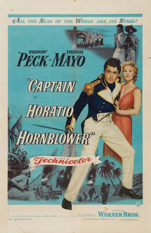 Обложка (Постер) Капитан Горацио / Captain Horatio Hornblower R.N. (1951) SATRip Обложка (Постер) Капитан Горацио / Captain Horatio Hornblower R.N. (1951) SATRip
