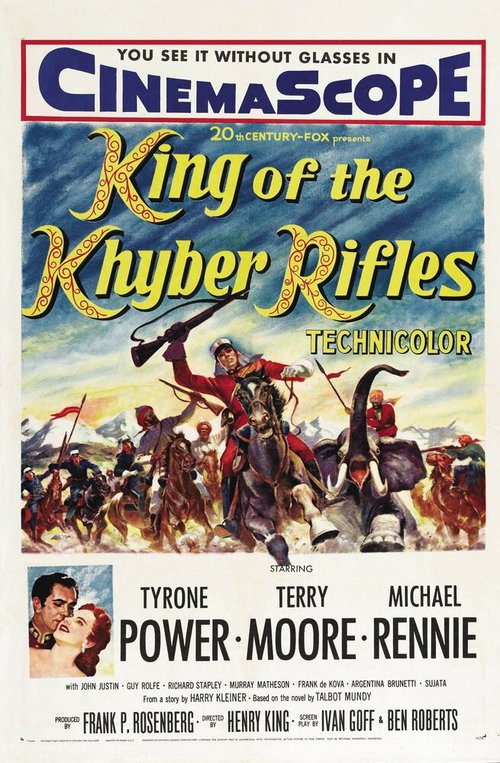 Обложка (Постер) Капитан Хайберских стрелков / King of the Khyber Rifles (1953) SATRip Обложка (Постер) Капитан Хайберских стрелков / King of the Khyber Rifles (1953) SATRip