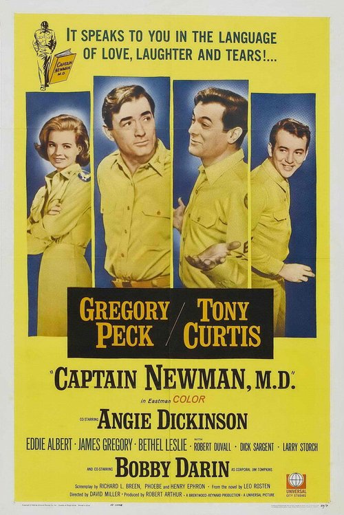 Обложка (Постер) Капитан Ньюмэн, доктор медицины / Captain Newman, M.D. (1963) SATRip Обложка (Постер) Капитан Ньюмэн, доктор медицины / Captain Newman, M.D. (1963) SATRip