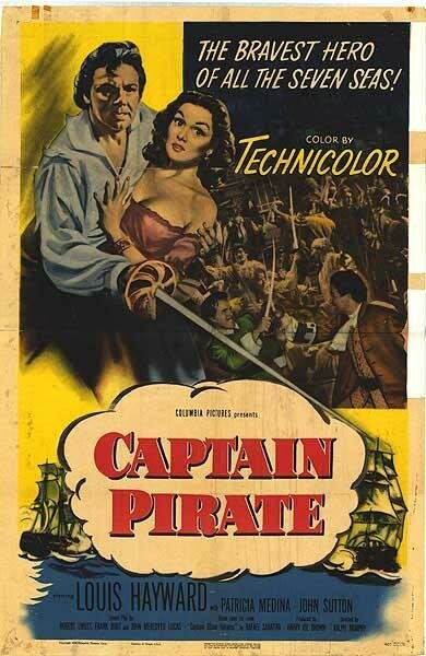 Обложка (Постер) Капитан-пират / Captain Pirate (1952) SATRip Обложка (Постер) Капитан-пират / Captain Pirate (1952) SATRip