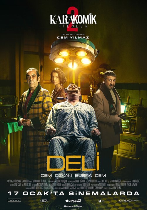 Обложка (Постер) Karakomik Filmler: Deli (2020) HDRip Обложка (Постер) Karakomik Filmler: Deli (2020) HDRip