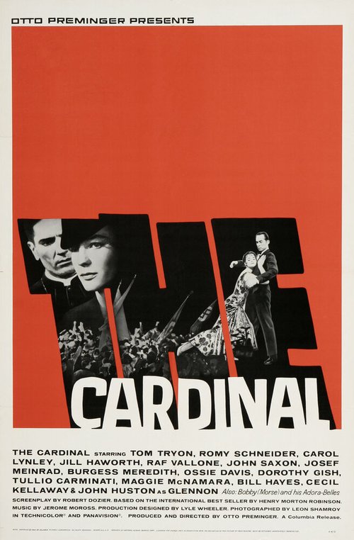 Обложка (Постер) Кардинал / The Cardinal (1963) SATRip Обложка (Постер) Кардинал / The Cardinal (1963) SATRip