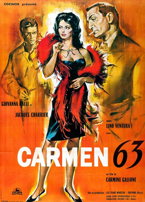 Обложка (Постер) Кармен 63 / Carmen di Trastevere (1962) SATRip Обложка (Постер) Кармен 63 / Carmen di Trastevere (1962) SATRip