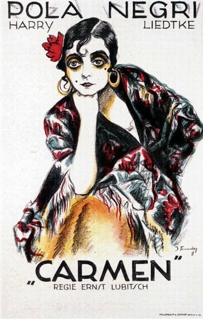 Обложка (Постер) Кармен / Carmen (1918) SATRip