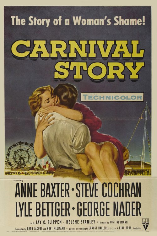 Обложка (Постер) Карнавальная история / Carnival Story (1954) SATRip