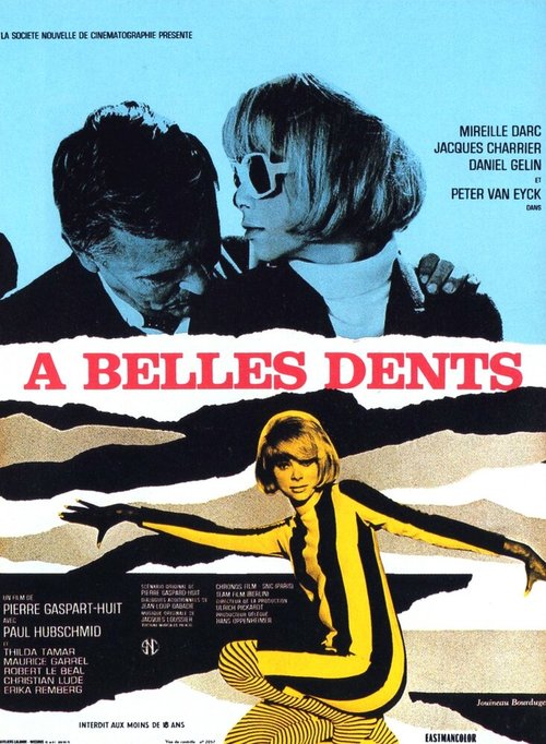 Обложка (Постер) Карьера / À belles dents (1966) SATRip Обложка (Постер) Карьера / À belles dents (1966) SATRip