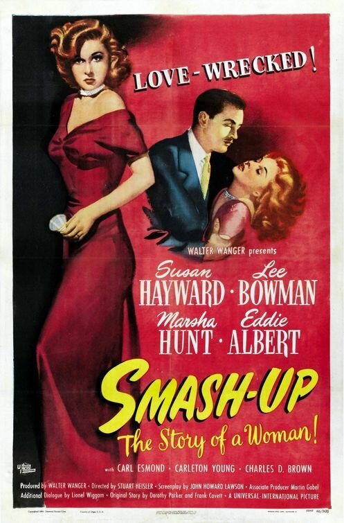 Обложка (Постер) Катастрофа: История женщины / Smash-Up: The Story of a Woman (1947) SATRip