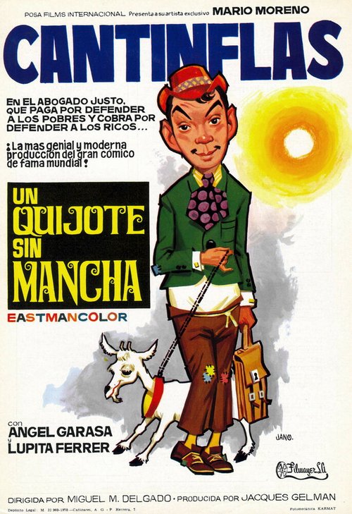 Обложка (Постер) Кихот без пятна / Un Quijote sin mancha (1969) SATRip Обложка (Постер) Кихот без пятна / Un Quijote sin mancha (1969) SATRip