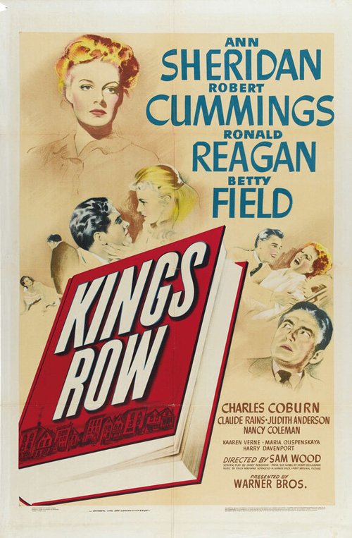 Обложка (Постер) Кингс Роу / Kings Row (1942) SATRip