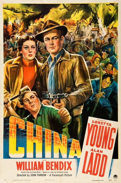 Обложка (Постер) Китай / China (1943) SATRip Обложка (Постер) Китай / China (1943) SATRip