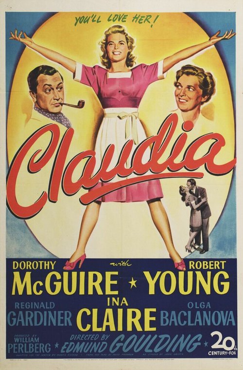 Обложка (Постер) Клавдия / Claudia (1943) SATRip Обложка (Постер) Клавдия / Claudia (1943) SATRip