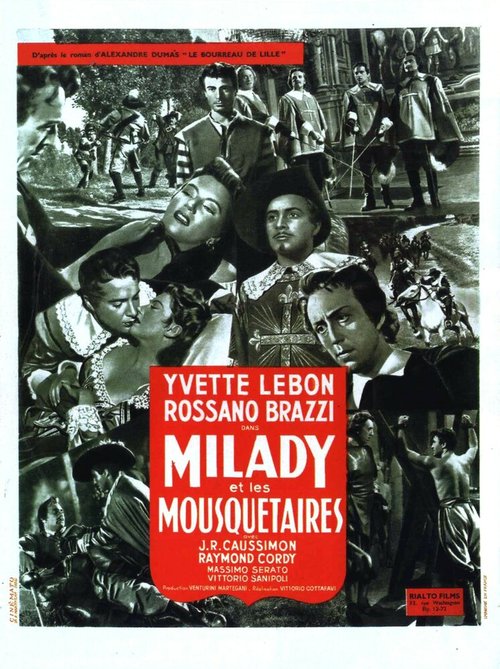 Обложка (Постер) Клеймо лилии / Il boia di Lilla - La vita avventurosa di Milady (1952) SATRip Обложка (Постер) Клеймо лилии / Il boia di Lilla - La vita avventurosa di Milady (1952) SATRip