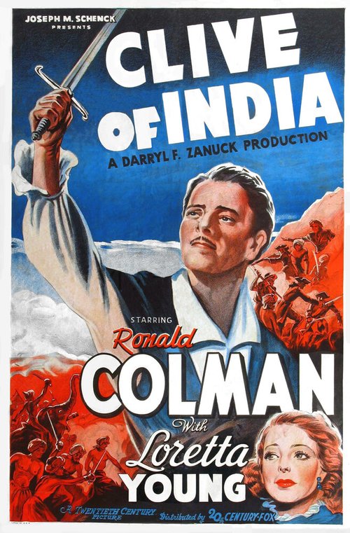 Обложка (Постер) Клив из Индии / Clive of India (1935) SATRip