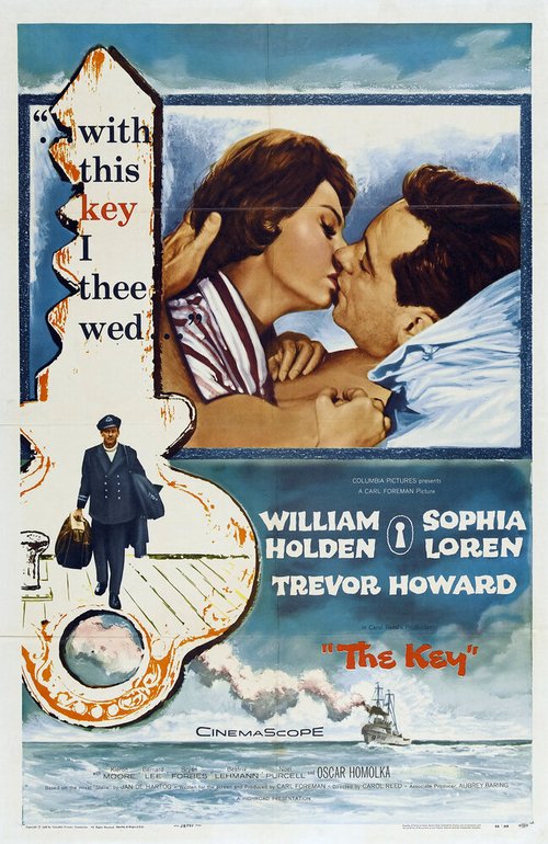 Обложка (Постер) Ключ / The Key (1958) SATRip Обложка (Постер) Ключ / The Key (1958) SATRip