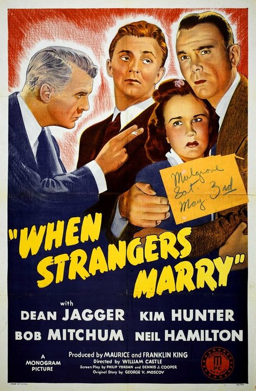 Обложка (Постер) Когда женятся незнакомцы / When Strangers Marry (1944) SATRip Обложка (Постер) Когда женятся незнакомцы / When Strangers Marry (1944) SATRip