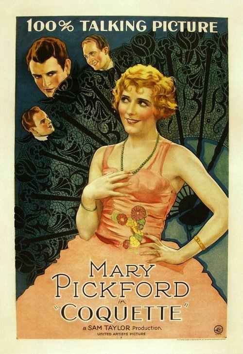 Обложка (Постер) Кокетка / Coquette (1929) SATRip