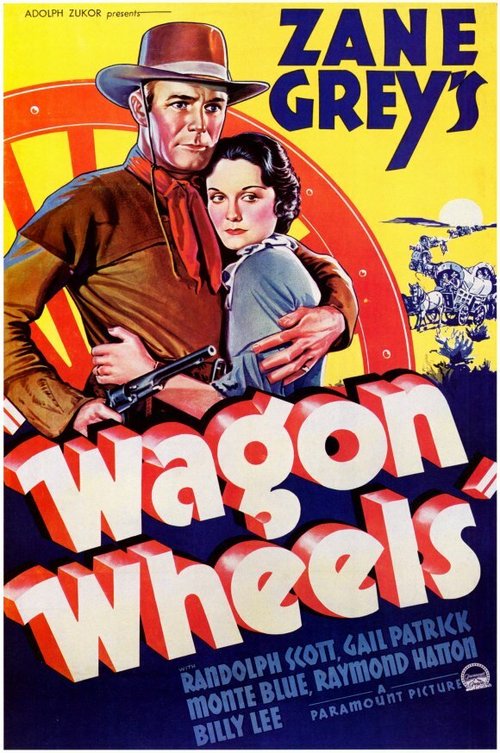 Обложка (Постер) Колеса фургонов / Wagon Wheels (1934) SATRip